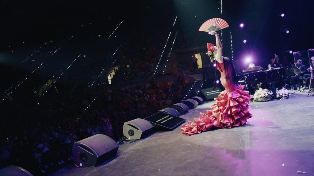 Isabel Pantoja en concierto Gira 50 Aniversario