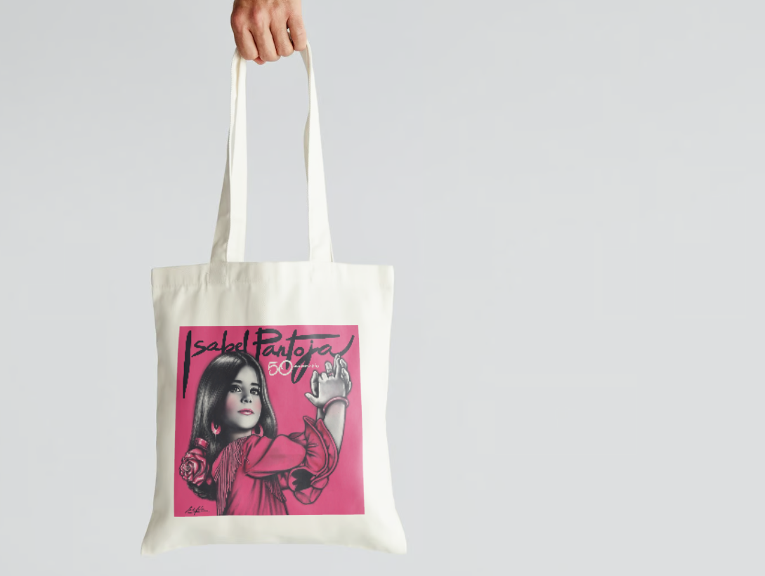 bolsa de tela isabel pantoja